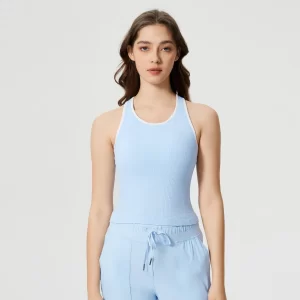 Workout Tank Tops for Women Built in Shelf Bras Padded