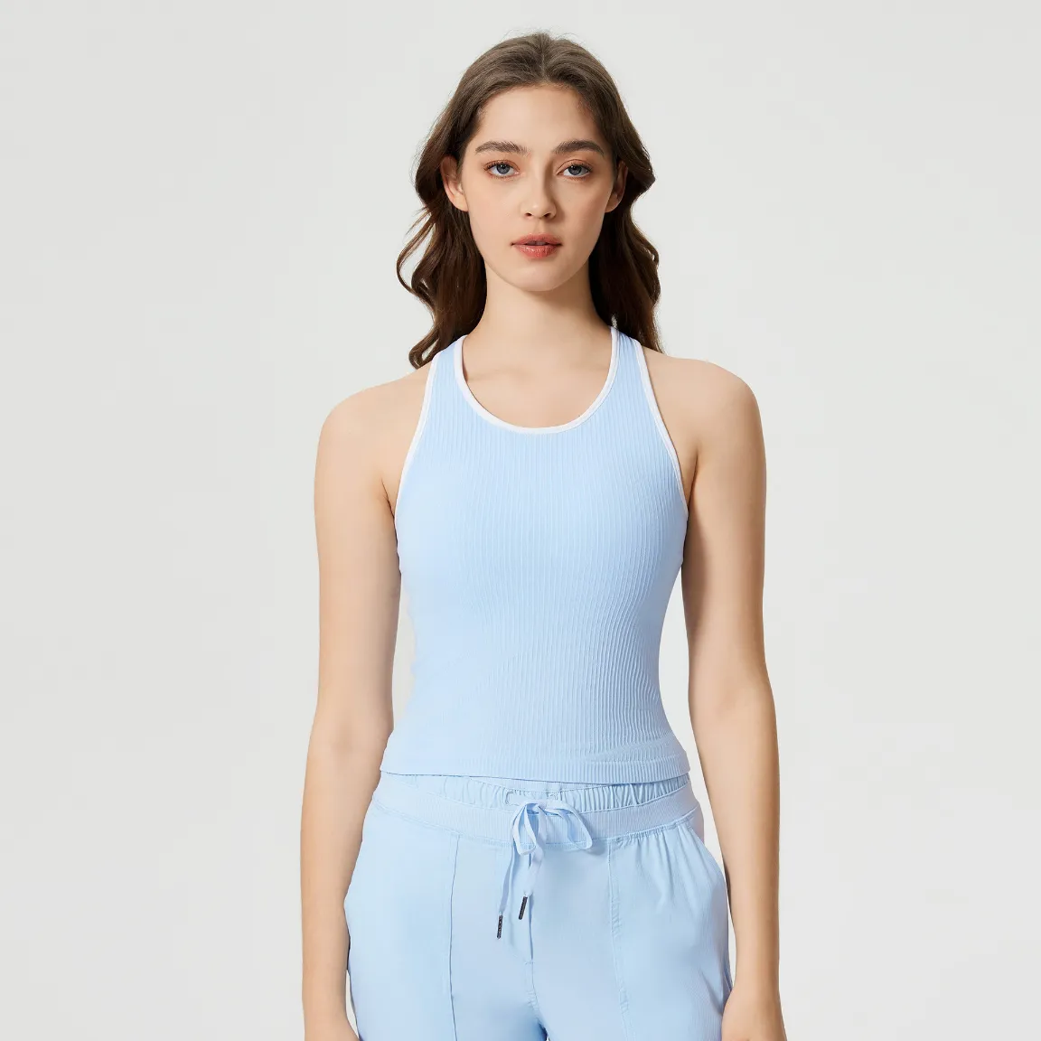 Workout Tank Tops for Women Built in Shelf Bras Padded