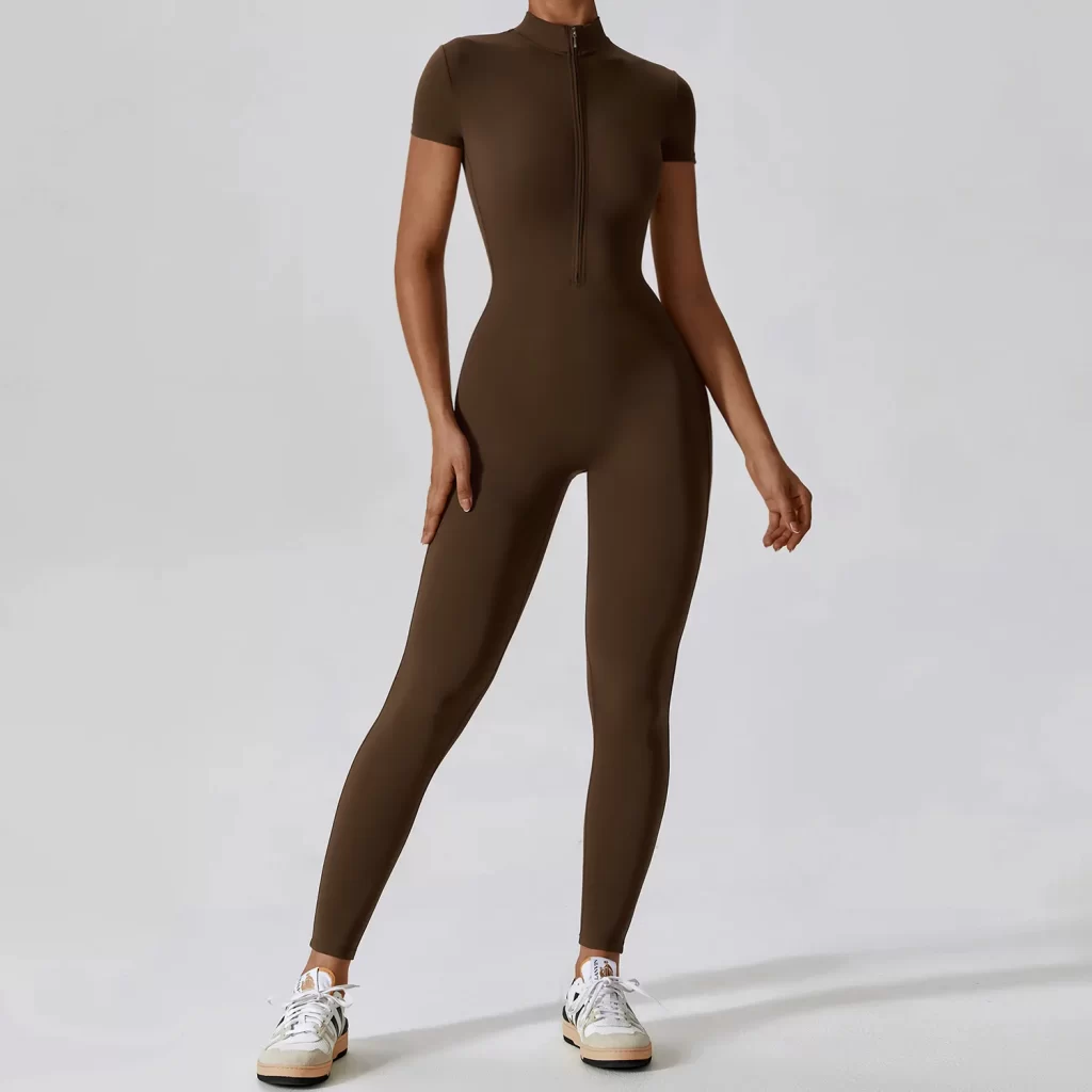 One Piece Exercise Bodysuit Wholesale Fitness Jumpsuit yoga one piece jumpsuit athletic jumpsuit women