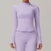 Custom Athletic Jackets Lightweight Exercise Jackets with Zipper gym sportswear athletic apparel suppliers
