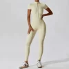 One Piece Exercise Bodysuit Wholesale Fitness Jumpsuit yoga one piece jumpsuit athletic jumpsuit women