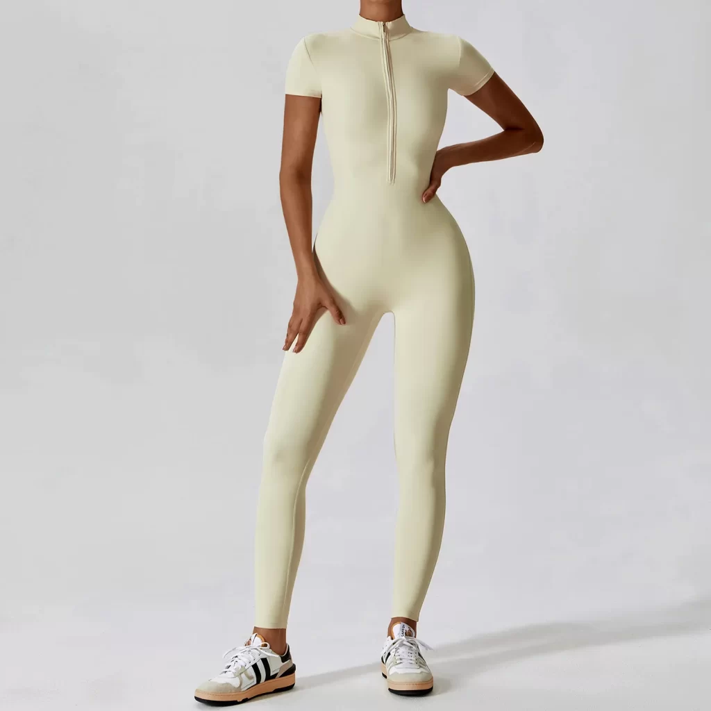 One Piece Exercise Bodysuit Wholesale Fitness Jumpsuit yoga one piece jumpsuit athletic jumpsuit women