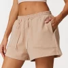 Sweat Shorts for Women Elastic Waist Athletic Short