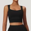 Custom Sports Bra Wholesale Fitness Square Neck Tank Top personalized sports bra gym clothes manufacturers