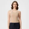 Workout Tank Tops for Women Built in Shelf Bras Padded sports clothes manufacturer wholesale fitness clothes