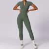 One Piece Exercise Bodysuit Wholesale Fitness Jumpsuit yoga one piece jumpsuit athletic jumpsuit women