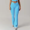 Wholesale V Waist Flared Leggings High Waist Workout Yoga Pants