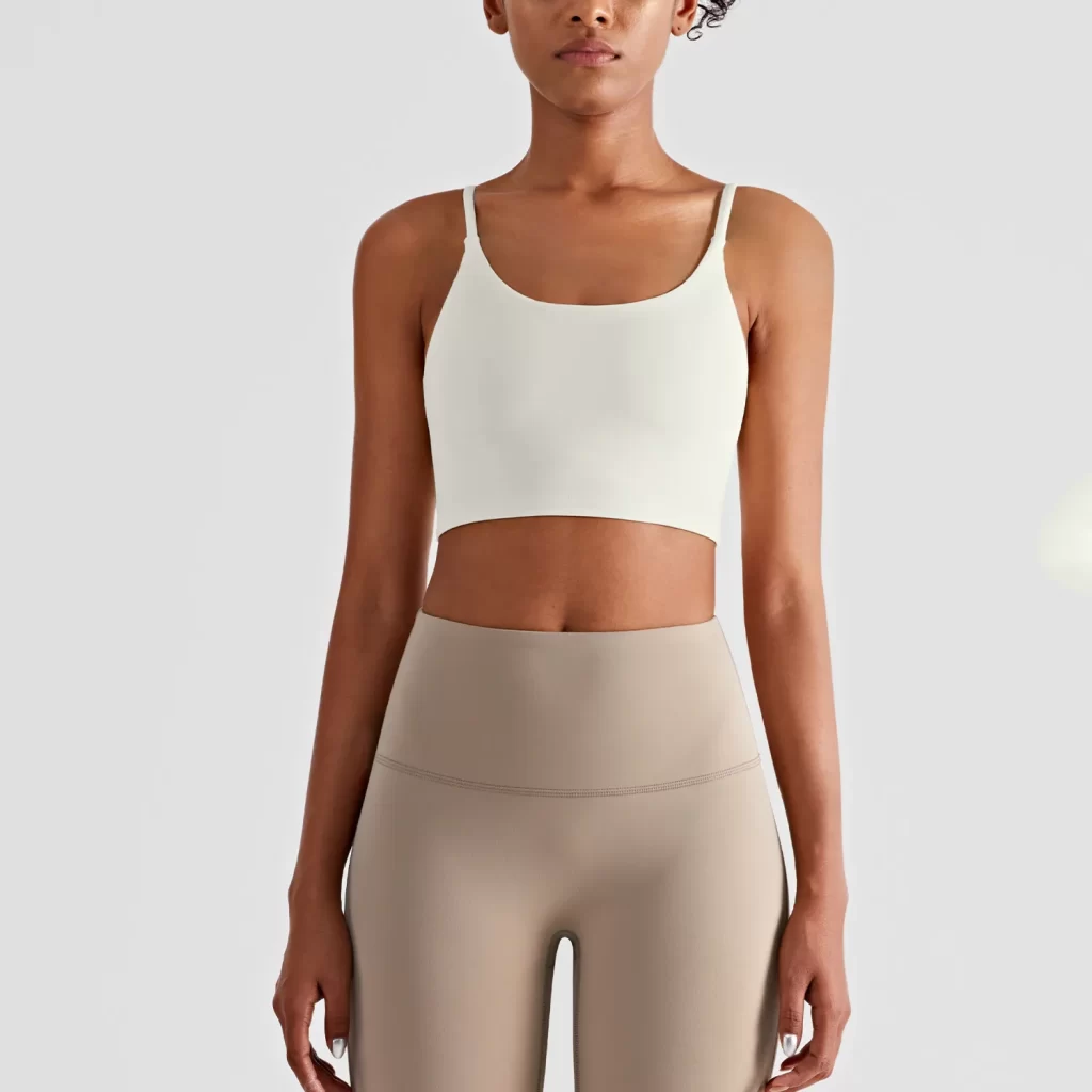 Wholesale Sports Bras Workout Athletic Tank Tops for Women sports clothes manufacturer middle support sports bra