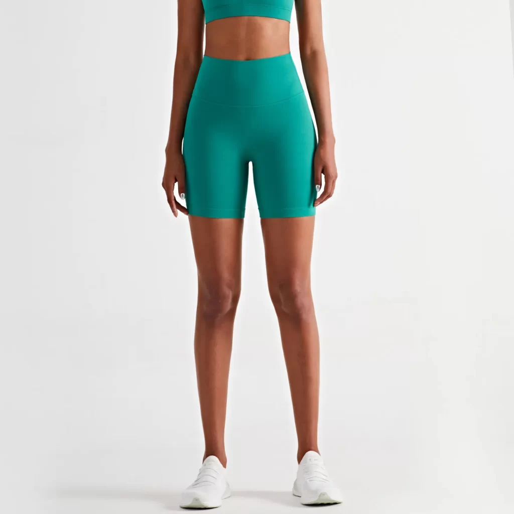 Custom Shorts Manufacturer High Waist Womens Bike Shorts sports clothes manufacturer wholesale exercise