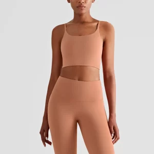 Wholesale Sports Bras Workout Athletic Tank Tops for Women sports clothes manufacturer middle support sports bra