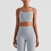 Wholesale Sports Bras Workout Athletic Tank Tops for Women sports clothes manufacturer middle support sports bra