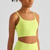 Wholesale Sports Bras Workout Athletic Tank Tops for Women sports clothes manufacturer middle support sports bra