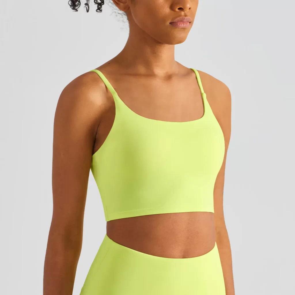 Wholesale Sports Bras Workout Athletic Tank Tops for Women sports clothes manufacturer middle support sports bra