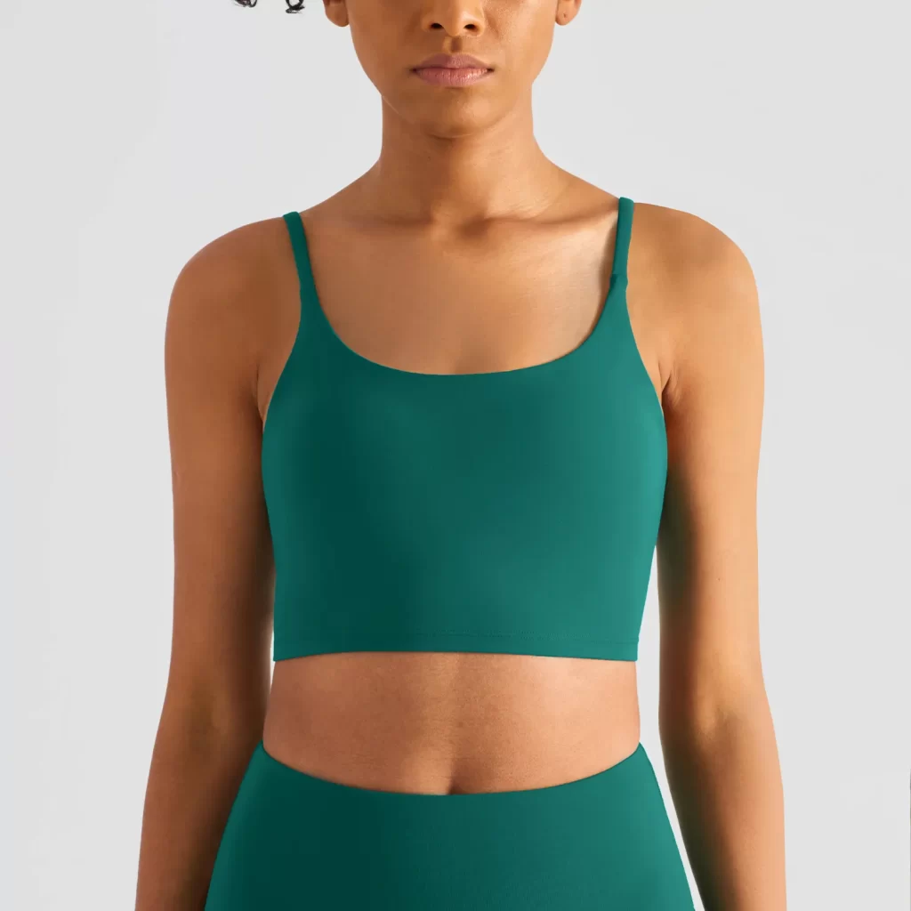Wholesale Sports Bras Workout Athletic Tank Tops for Women sports clothes manufacturer middle support sports bra