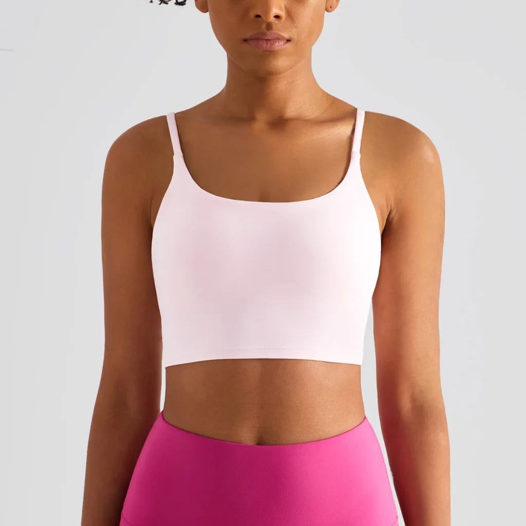Wholesale Sports Bras Workout Athletic Tank Tops for Women sports clothes manufacturer middle support sports bra