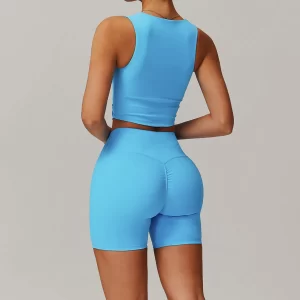 Custom Sports Bra Wholesale Fitness Square Neck Tank Top personalized sports bra gym clothes manufacturers