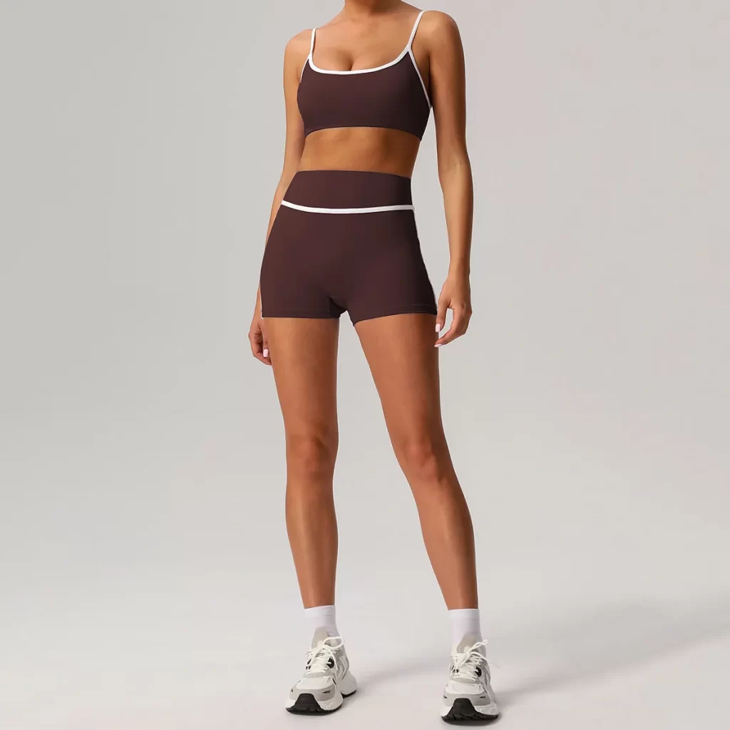 Scoop Neck Padded Bra Yoga Workout Sports Bra Wholesale