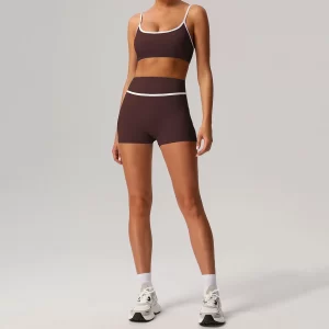 Scoop Neck Padded Bra Yoga Workout Sports Bra Wholesale