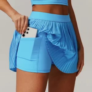 Tennis Skirts for Women Workout Pleated Skirt with Pockets Shorts athletic clothing manufacturers usa sports clothes manufacturer clothing manufacturer private label