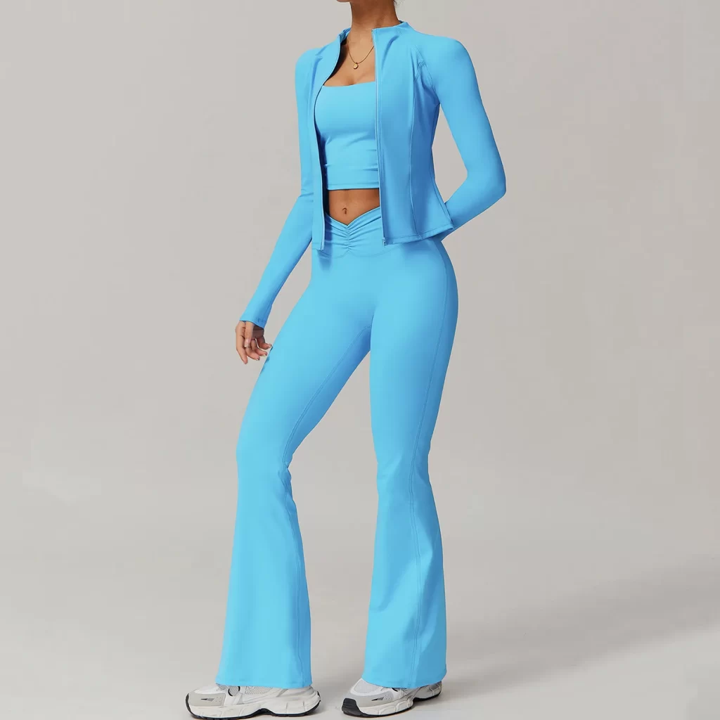 Custom Athletic Jackets Lightweight Exercise Jackets with Zipper gym sportswear athletic apparel suppliers