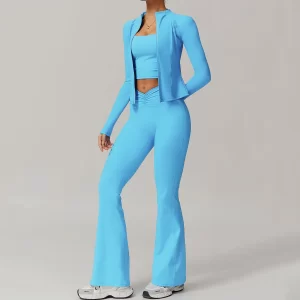 Custom Athletic Jackets Lightweight Exercise Jackets with Zipper gym sportswear athletic apparel suppliers