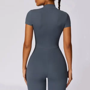 One Piece Exercise Bodysuit Wholesale Fitness Jumpsuit yoga one piece jumpsuit athletic jumpsuit women