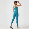 Womens Longline Sports Bra Medium Support Yoga Bras design your own workout clothes sports clothes manufacturer