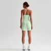 Custom Fitness Apparel Wholesale Sports Bra Yoga Wrinkles Tank Top sportswear production bulk sports bras