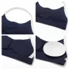 Custom Workout Apparel Medium Impact Halter Sports Bras for Women custom sports bra yoga clothing manufacturers