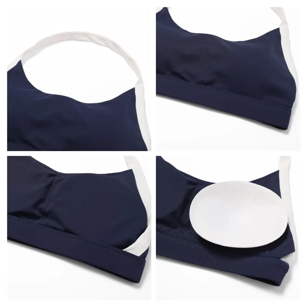 Custom Workout Apparel Medium Impact Halter Sports Bras for Women custom sports bra yoga clothing manufacturers