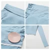 Wholesale Slim Fit Yoga Shirts One-shoulder Long Sleeve Crop Top sportswear manufacturer long sleeve pullover