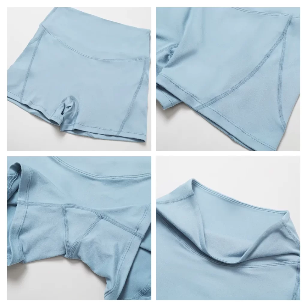 Custom Workout Biker Shorts High Waist Tummy Control Booty Shorts fitness apparel manufacturers sparks clothing