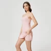 Custom Golf Athletic Dresses for Women with Built-in Bra & Shorts