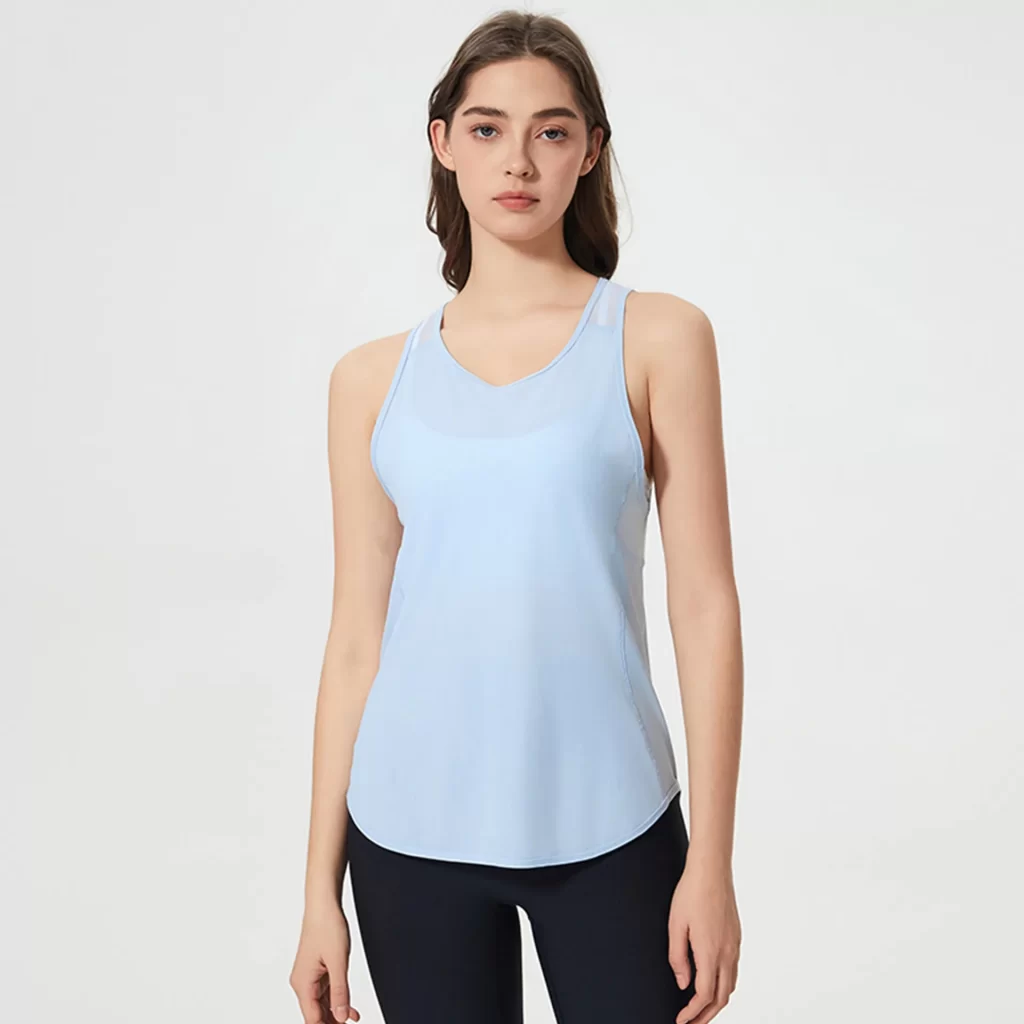 Wholesale Yoga Apparel Athletic Running Tank Tops Sleeveless Gym Clothes