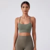 Personalized Sports Bra Y Back Spaghetti Workout Yoga Top yoga clothing manufacturers athletic apparel manufacturers custom sports bra
