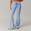 High Waisted Leggings with Tummy Control Wholesale Yoga Flared Pants
