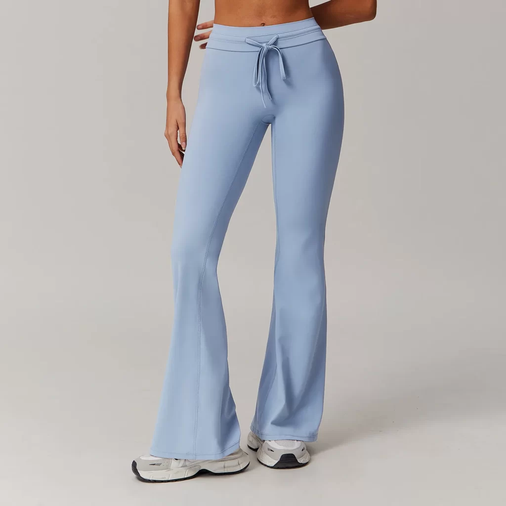 High Waisted Leggings with Tummy Control Wholesale Yoga Flared Pants
