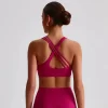 Custom Bulk Sports Bras Wholesale Criss Cross Back Workout Bra activewear clothing manufacturers private label fitness apparel manufacturers