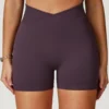 Seamless Gym Wear Wholesale Booty Shorts Scrunch Running Shorts