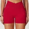 Seamless Gym Wear Wholesale Booty Shorts Scrunch Running Shorts