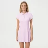 Custom Women's Golf Dress Short Sleeve Polo Collar Tennis Dress exercise jumpsuit yoga clothing manufacturers womens tennis skirts