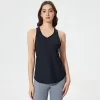 Wholesale Yoga Apparel Athletic Running Tank Tops Sleeveless Gym Clothes gym clothes manufacturers Private Label Women's Clothing