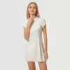 Custom Women's Golf Dress Short Sleeve Polo Collar Tennis Dress exercise jumpsuit yoga clothing manufacturers womens tennis skirts