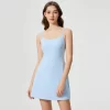 Custom Golf Athletic Dresses for Women with Built-in Bra & Shorts wholesale yoga apparel Custom Athletic Wear gym clothes manufacturers private label clothing manufacturers