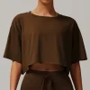 Women's Workout Crop Tops Casual Athletic Running T-Shirts crop top sweatshirt wholesale t shirt manufacturer china womens crew neck t shirt short sleeve shirt