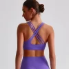 Custom Bulk Sports Bras Wholesale Criss Cross Back Workout Bra activewear clothing manufacturers private label fitness apparel manufacturers