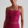 Custom Square Neck Padded Sports Bra Workout Camisole Tank Top workout clothes manufacturer sports apparel manufacturers