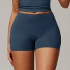 Custom Workout Biker Shorts High Waist Tummy Control Booty Shorts fitness apparel manufacturers sparks clothing