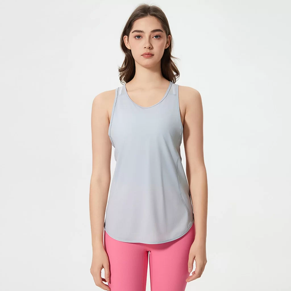 Wholesale Yoga Apparel Athletic Running Tank Tops Sleeveless Gym Clothes gym clothes manufacturers Private Label Women's Clothing