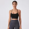 Personalized Sports Bra Y Back Spaghetti Workout Yoga Top yoga clothing manufacturers athletic apparel manufacturers custom sports bra